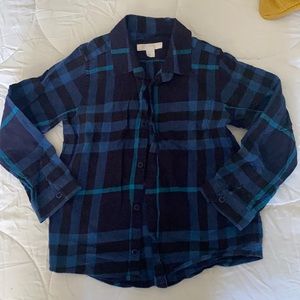 Long sleeve Burberry shirt